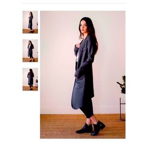 Rebecca King “Techno Coat Charcoal”